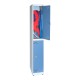 Vestiaire Métallique 2 Porte  Monobloc